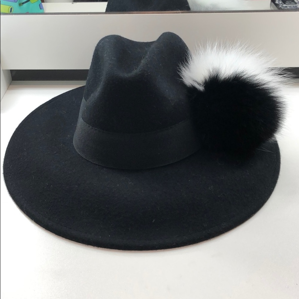 Fox fur hat